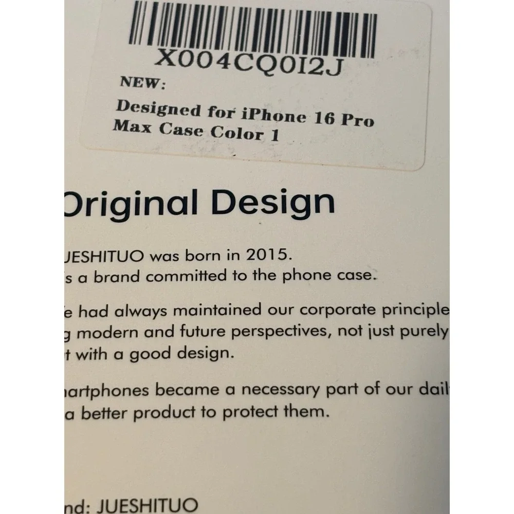 JUESHITUO Slim Luxury Magnetic Case for iPhone 16 Pro